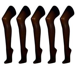 Disée Stützstrumpfhose für Damen - Semi blickdichte Strumpfhose mit Kompression in unterschiedlichen Farben - 40 DEN - 1 Paar, Size:44-46, Farben:black von Disée