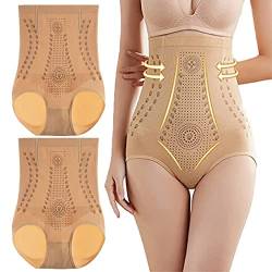 Dislsokrhov Damen Hohe Taille Miederslip Shapewear Body Shape Figurformende Miederhose Taillenslip Slip Unterwäsche Butt Lifter Unterhose Bauchkontrolle Bauchweg Miederpants von Dislsokrhov