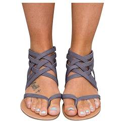 Dislsokrhov Sandalen & Slides Für Damen Flipflopssandalen Elipinks Orthopedische Römersandalen Frauen Mittelalter Bokyna Sandale Damenschuhe Sommersandaletten Mit Absatz Italienische Sandaletten von Dislsokrhov