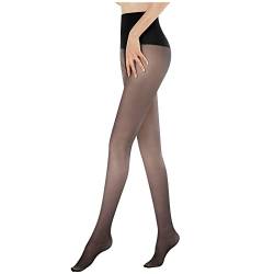 Thermostrumpfhosen für Damen Fleece Strumpfhose Gefütterte Strumpfhose Winter Gefälschte Durchscheinend Dicke Pantyhose Warmer Leggings Gefüttert Classic Feinstrumpfhose Beine Abnehmen Tights von Dislsokrhov