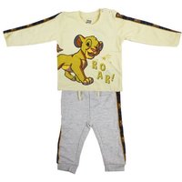 Disney Baby Langarmshirt König Der Löwen Simba Baby Jungen langarm Set Shirt Jogginghose Gr. 62 bis 86 von Disney Baby