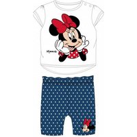 Disney Baby Shirt & Hose Babymode Set: Minnie Mouse Shirt & kurze Hose, Größen 62-86 (Set, 2-tlg) von Disney Baby