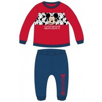 Disney Baby Shirt & Hose Mickey Mouse Baby-Bekleidungs-Set, Pullover & Hose in Rot, oder Blau (Set, 2-tlg) von Disney Baby