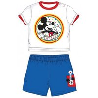 Disney Baby Shirt & Hose Mickey Mouse Baby-Bekleidungs-Set für Jungen, Graues Shirt & Hose in (Set, 2-tlg) von Disney Baby