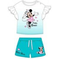 Disney Baby Shirt & Hose Minnie Mouse Baby-Bekleidungs-Set für Mädchen, kurz, mit coolem Farbv (Set, 2-tlg) von Disney Baby