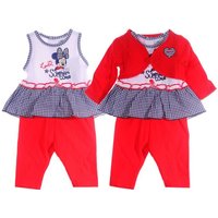 Disney Baby Shirt & Leggings Baby Anzug 3Tlg Tunika Leggings Bolero 56 62 68 74 80 86 von Disney Baby