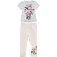 Disney Baby T-Shirt & Bermudas Minnie Mouse T-Shirt + Hose Set Mädchen Baby Set Mini Maus Gr.62 68 80 86 92 Kinder 3 6 9 12 18 24 Monate von Disney Baby