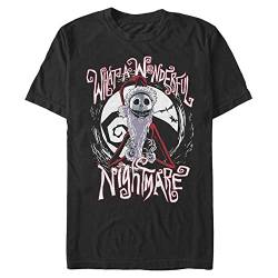 Disney Classics Unisex Nightmare Before Christmas-Santa Jack Organic Short Sleeve T-Shirt, Black, M von Disney Classics