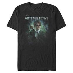 Disney Unisex Artemis Fowl Smart Artemis Organic Short Sleeve T-shirt, Schwarz, XL von Disney Classics