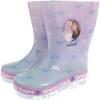 Disney Frozen Stiefel Frozen Eiskönigin Elsa Mädchen Forever Sisters Gummistiefel Gummistiefel wasserdicht von Disney Frozen