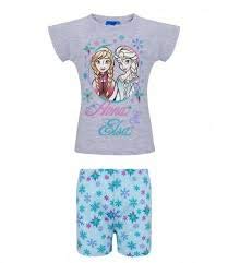 Disney Frozen Eiskönigin ELSA & Anna Pyjama Shorty 128 von Disney USA