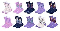 Disney socks. Socken-Set, Lizenz, verschiedene Modelle mit Fotos je nach Verfügbarkeit, Girls RDN1, 10 Paar, 27-30 von Disney socks.