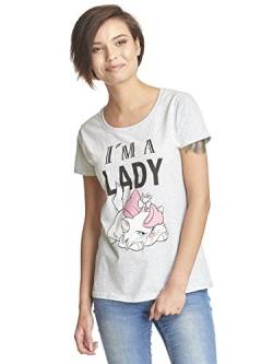 Aristocats Marie - I'm A Lady Frauen T-Shirt grau meliert XXL von Disney