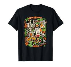 Disney 100 Mickey Nightmare Before Christmas Halloween D100 T-Shirt von Disney