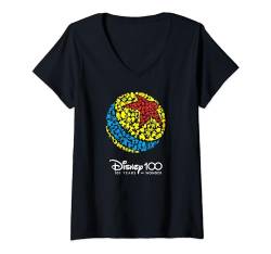 Disney 100 Pixar Ball Characters Anniversary D100 T-Shirt mit V-Ausschnitt von Disney