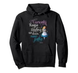 Disney 100 Walt Disney Quote Alice Wonderland Curiosity D100 Pullover Hoodie von Disney