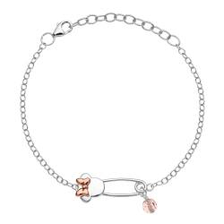 Disney-Armband aus Silber mit einer zentralen Figur, die Minnie darstellt (Minnie-Brosche) von Disney