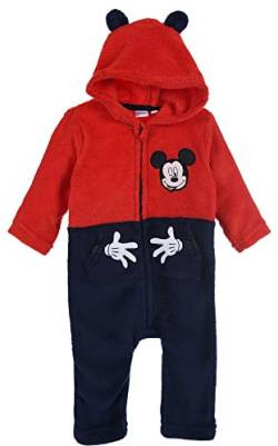 Disney Baby-Jungen Combinaison de nuit Onesie-Pyjama, Rouge, 18 Mois von Disney