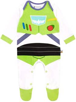 Disney Baby Jungen Toy Story Schlafstrampler Buzz Lightyear Mehrfarbig 56-68 von Disney