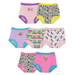 Disney Baby-Mädchen Minnie Mouse 3pk Potty Training Pant Kleinkind, Trainerhöschen, aufs Töpfchen gehen, Minnietraining, 7 Stück, 3 Jahre von Disney