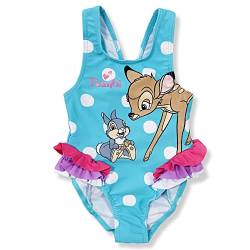 Disney Bambi Baby - Mädchen Badeanzug (Blau,3 Jahre) von Disney