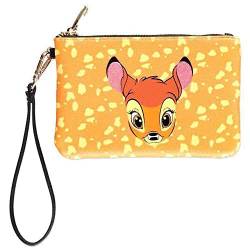 Disney Bambi Purse Pouch portrait Print Nue offiziell Braun von Disney