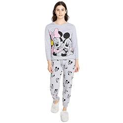 Disney Damen Mickey & Minnie PINK Bow Pyjamaset, Multi, Small von Disney