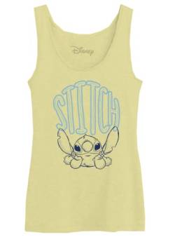 Disney Damen Wodlilotk003 Tanktop, gelb, M von Disney