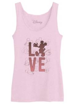 Disney Damen Wodmicktk110 Tanktop, Rosa, XS von Disney