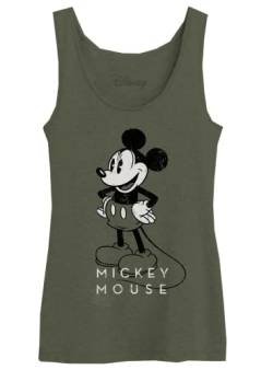 Disney Damen Wodmicktk111 Tanktop, kaki, XS von Disney