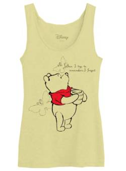 Disney Damen Wodwinitk010 Tanktop, gelb, Small von Disney