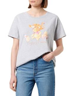 Disney Damen Wodwinits011 T-Shirt, Grau, Large von Disney