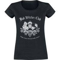 Disney - Disney T-Shirt - Villains - Bad Witches Club - L - für Damen - Größe L - schwarz  - Lizenzierter Fanartikel von Disney