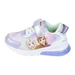 Disney ELSA und Anna Schuhe für Mädchen, Frozen Sportschuhe, Leuchtende Sneakers für Mädchen, Größen EU 25 bis 32 (Lila, EU Schuhgrößensystem, Kleinkind, Damen, Numerisch, M, 29) von Disney