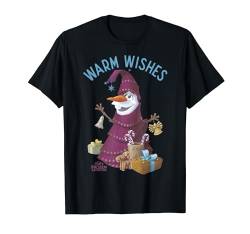 Disney Frozen Olaf Warm Wishes Weihnachten Tree T-Shirt von Disney