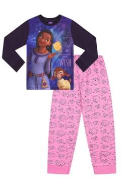 Disney Girls Wish Long Wish The Movie Pyjama-Set (4–5 Jahre), Lila von Disney