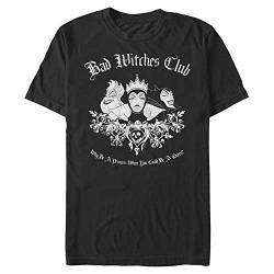 Disney Herren Bad Witch Club T-Shirt, schwarz, 3XL von Disney