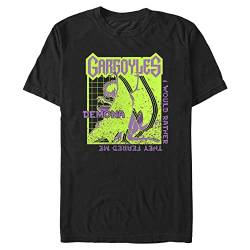 Disney Herren Gargoyle Street T-Shirt, schwarz, 3XL von Disney