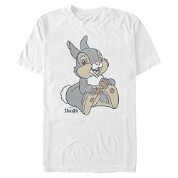 Disney Herren Großer Klopfer T-Shirt, Weiß, 4XL von Disney