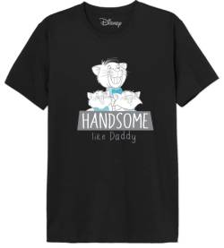 Disney Herren Medarists010 T-Shirt, Schwarz, 56 von Disney