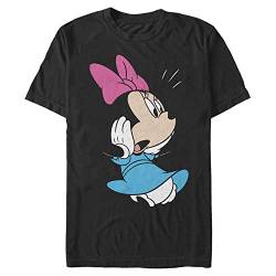 Disney Herren Minnie T-Shirt, schwarz, 4XL von Disney