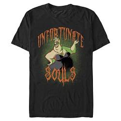 Disney Herren Ursula Unfortunate Souls T-Shirt, schwarz, 5XL Groß Tall von Disney