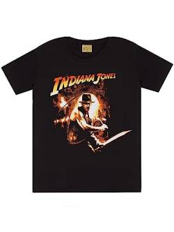 Disney Indiana Jones T-Shirt | Filme-T-Shirts für Männer | Indiana Jones Tshirt Herren | Offizielle Indiana Jones Merchandise | Large von Disney