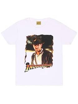 Disney Indiana Jones T-Shirt | Filme-T-Shirts für Männer | Indiana Jones Tshirt Herren | Offizielle Indiana Jones Merchandise | Small von Disney