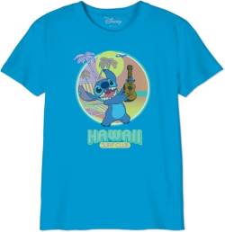 Disney Jungen Bodlilots014 T-Shirt, Aqua, 6 Jahre von Disney
