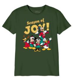 Disney Jungen Bodmickts083 T-Shirt, Vert, 12 Jahre von Disney