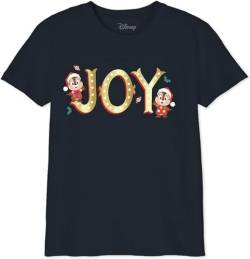 Disney Jungen Bodtitats001 T-Shirt, Schwarz, 6 Jahre von Disney