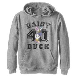 Disney Jungen Daisy Duck Collegiate Hoodie, Sportlich Heather, M von Disney