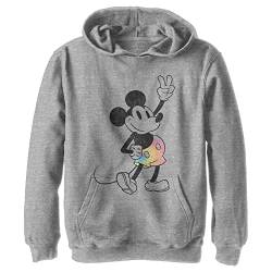 Disney Jungen Klassisch Mickey Tie Dye Mickey Hoodie, Athletisch Heather, S von Disney