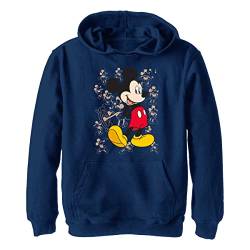 Disney Jungen Klassischer Hoodie Von Mickey Many Mickeys, Heather Navy, S von Disney